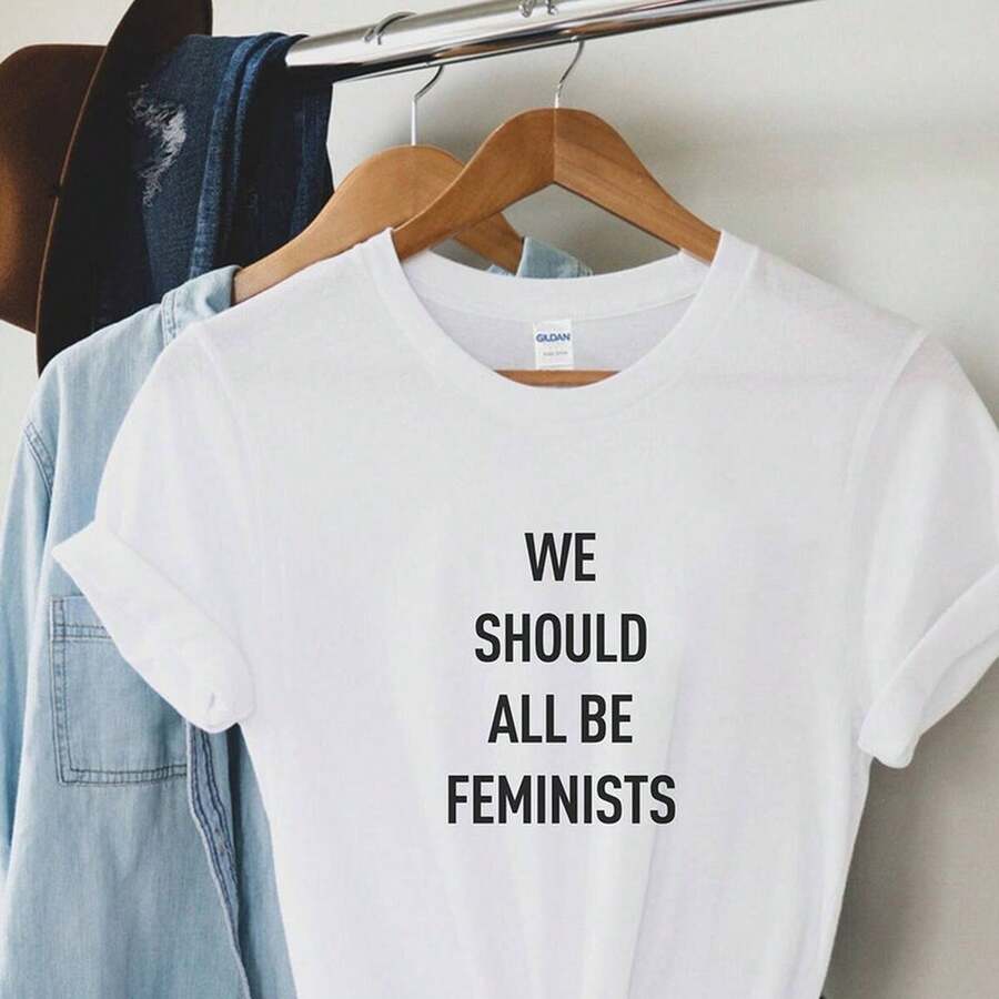 Women'S T-Shirt, Limited Edition 1976 50th Birthday Simple Graphic, Casual Celebration Cotton Tee Unisex - White - View 1