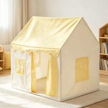 Château de jeu de maison, tente de jeu amusante pour enfants, plusieurs couleurs disponibles, avec fenêtres/rideaux/rideaux de porte, avec sac de rangement, base secrète/tente de couchage pour garçons et filles, cadeau d'anniversaire/Noël/Thanksgiving/Halloween, accessoires et lumières non inclus - Multicolore - Voir 7