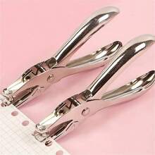 1pc 6/3mm Single Hole Metal Punch Machine - Punches Up To 8 Sheets With 17mm Throat Depth - Hole Punch - View 1