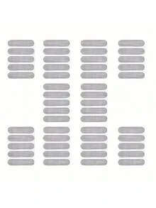 5/8/10pcs Self-Adhesive Stainless Steel Insect Screen Drain Filter Sticker, Suitable For Doors And Windows - Multiple Specifications - View 10