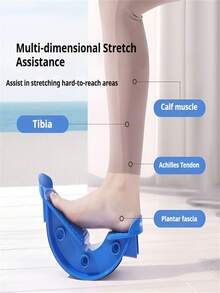 1pc/2pcs Multi-Function Slant Board Stretcher, Home Aerobic Fitness Pedal, Calf & Achilles Tendon Relaxer - Multicolor - View 4