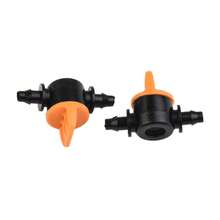 10Pcs Hose Valve Garden Tap Connectors For Drip Irrigation System, 4/7mm Water Flow Control Fittings - Control Valve - View 10