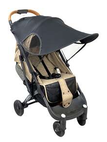 1 Universal Baby Stroller Sunshade Accessory, UV-Blocking Sunshade, Universal For Both Directions And Car Shading (Not Waterproof) - Black - View 8