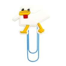 Minecraft 5pcs/10pcs Pixel Style U-Shaped Paper Clips, Bookmark Multi-Style Enderman Zombie Duck Animal Shaped Back To School Gift Page Clips[Random Different Styles] - Multicolor - View 8