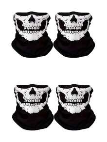 1 buah/2 buah/3 buah Masker Balaclava Wajah Tengkorak Lucu Unisex untuk Semua Musim, Cocok untuk Bersepeda Sehari-hari, Pesta, Aktivitas Luar Ruangan, dan Masker Ski - beraneka warna - View 10