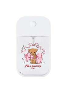Card Spray Bottle, Bow Bear Print, Perfume Refillable Bottle, Portable Refillable Spray Bottle, Transparent Dispenser Bottle, Leak-Proof Cosmetic Container, Suitable For Perfume, Toner, Travel Essential, Fashionista Must-Have, Gift For Girls/Women, Unique Birthday Gift, Party Gift, Back To School Gift, Vacation Gift, Holiday Gift - Multicolor - View 12