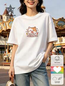 Women T-Shirts - White - View 3