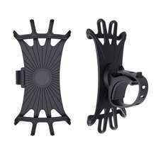 1pc/1set Bicycle Phone Holder For 4-7 Inch Phones, 360° Rotating Shockproof Anti-Slip Handlebar Mount, Durable Black ABS GPS Holder With Metal Clamping Mechanism, Hands-Free Navigation Accessory For Road And Mountain Bikes - Multicolor - View 8