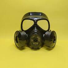 1pc Halloween Costume Gas Mask, Mad Max Apocalypse Zombie Gas Mask, Real-Life CS Field Combat Gear, Full Face Protection Seal Team Gas Mask, Party Decoration Mask (Decorative Mask, No Anti-Virus Function) - View 9