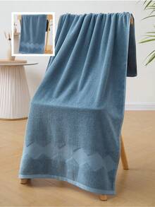 Bathroom, Thick Premium 100% Pure Cotton Bath Towel, Super Soft And Absorbent, Suitable For Bathroom, Gym, Hotel, Beach Vacation, Perfect Daily Essential Gift For Home And Travel - Multicolor - View 15