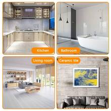 3 In 1 Caulking Tool 7Pcs Stainless Steel Caulk Remover Silicone Sealant Finishing Tool With Replaceable Pads Scraper For Kitchen Bathroom Tile Window Home Improvement DIY - View 8