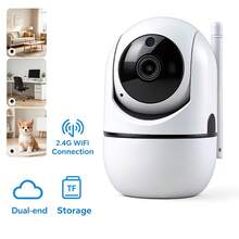 2 Kamera Keamanan Pintar, Full HD 1080P, Tampilan Panorama 360°, Kamera Rumah Nirkabel Wifi Dalam/Luar Ruangan, Monitor Bayi, Penyimpanan Kartu TF, Audio Dua Arah, Pan/Tilt/Zoom, Penglihatan Malam, Pelacakan Gerakan Manusia - Cocok Untuk Perawatan Lansia Dan Pemantauan Hewan Peliharaan, Perangkat Perawatan Lansia, Kamera Keamanan Modern, Konstruksi Tahan Lama - Putih - View 14