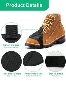 1/2pcs Motorcycle Gear Shift Pad Cover, Black Motorcycle Shoe Cover With Black Balaclava Head Cover, PVC Material Protective Pad, Suitable For Men And Women Outdoor Activities, Summer Promotion - Multicolor - View 3