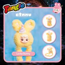 Tangle X HiddenWooo Cute Lucky Bunny Vinyl Plush Pendant - Lucky Bunny - View 4
