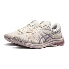 Asics Women Running Shoes - 白色/紫色 - 查看 1