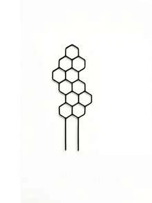 4pcs Creative Green Plant Pot Support, Climbing Frame, Gardening Flower Plant Fixing Rack - Multicolor - View 12