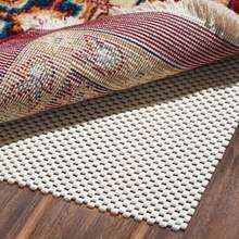 Non Slip Rug Pad Gripper 2 X 3 Feet Extra Thick Carpet Pads For Area Rugs And Hardwood Floors, Keep Your Rugs  And In Place - Ivory - View 1