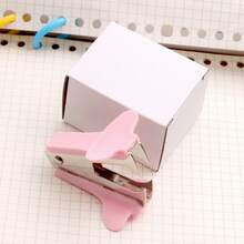 Macaron Color Mini Stapler Remover Staple Remover Multi-Function Staple Remover Mini Stapler, First Day Of School - Multicolor - View 10