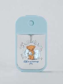 Card Spray Bottle, Bow Bear Print, Perfume Refillable Bottle, Portable Refillable Spray Bottle, Transparent Dispenser Bottle, Leak-Proof Cosmetic Container, Suitable For Perfume, Toner, Travel Essential, Fashionista Must-Have, Gift For Girls/Women, Unique Birthday Gift, Party Gift, Back To School Gift, Vacation Gift, Holiday Gift - Multicolor - View 17