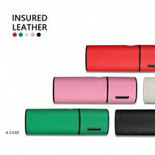 1PC PU Leather Protective Case, Anti Shock Storage Cover, Portable Device Sleeve With Fingerprint Resistant Design, Slim Travel Organizer Accessory - Multiple Colors - View 3