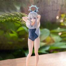 1pc Anime Character Uniform Style Beautiful Girl Figure, Perfect Gift For Anime Enthusiasts - Compatible With Anime Photography Background - Cute Pose, Exquisite Outfit And Vivid Expression - Handmade Anime Style Figure - Multicolor - View 3