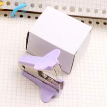 Macaron Color Mini Stapler Remover Staple Remover Multi-Function Staple Remover Mini Stapler, First Day Of School - Multicolor - View 9