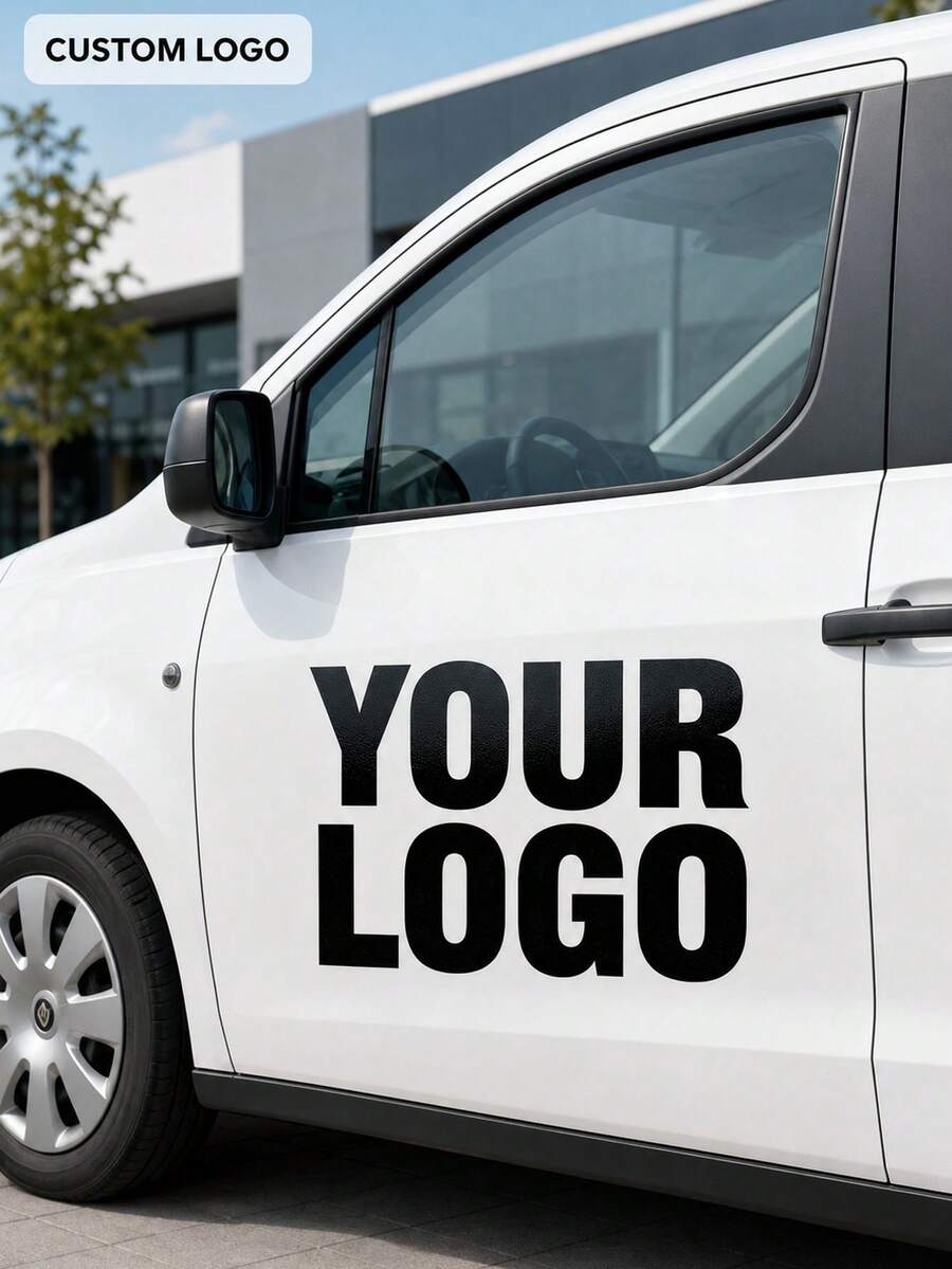 Custom Logo Car Stickers, Personalized Round Vinyl Stickers, Add Your Logo Or Text Content, Eye-Catching Round Commercial Logo Window Stickers, Suitable For Trucks, And Laptops. Waterproof Die-Cut Process, Durable And Weather-Resistant Vinyl Car Stickers, Used For Small Business Branding And Advertising. Outdoor Grade Vinyl Graphic Stickers, Suitable For Marketing Display And Fleet Vehicle Use, Professional Brand Display Custom Company Logo Stickers. - Multicolor - View 1