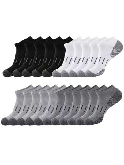 5/10/20 Pairs Of Men And Women Outdoor Sports Socks, Running Fitness Home Leisure Socks.