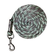 TGW RIDING Horse Poly Lead Rope For Horse & Livestock, Horse Lead Ropes With Sturdy Heavy Duty Bolt Snap - Teal Blue - View 2