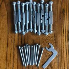 86 Adjustable Socket Box Repair Kit (Short 69mm, Long 82mm), 118 Adjustable Socket Box Repair Kit (Short 50mm, Long 61mm), Includes 10 Repair Tools, 10 Screws And 1 Wrench Set. Available In 86 And 118 Specifications. - Outlet Switch Wall Box Repair Kit - View 13