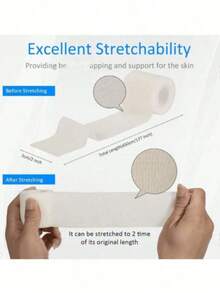 1/3/5/10/15/30 Rolls Upgraded Sports Tape, Specifically Designed For Wrist Protection In Sports Like Football, Rugby, Baseball, Gymnastics - Multicolor - View 3