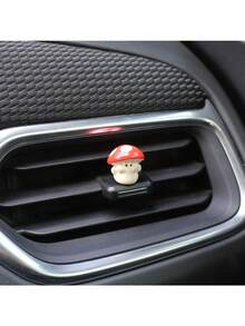 蘑菇儀表板裝飾品 蘑菇汽車後視鏡飾品 可愛汽車裝飾 仙女花園居家桌面擺飾 - A - 查看 3
