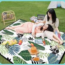 Palm Leaf Outdoor Camping Portable Placemat - Palm Leaf - View 1