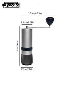 choxila 1 External Adjustable Grinder, Manual Coffee Bean Grinder, Stainless Steel Seven Angle Grinding Core, Multi-Level Adjustment, Suitable For Various Coffee Utensils, Coffee Accessories, Camping, And Homes - Hand Grinder - View 8