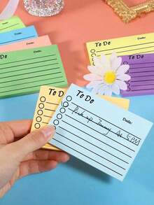 6pcs/1pc Notebook, Kombinasi Acak yang Cerah, Mudah Digunakan, Efisien untuk Mencatat dan Mengatur - Ideal untuk Pelajar, Kantor, dan Rumah - Satu-Ukuran - View 11