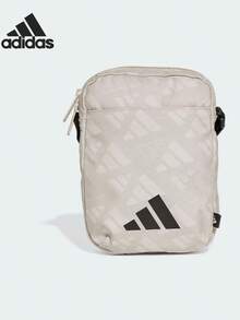 Adidas 斜背包男包女包新款戶外運動包輕便休閒通勤大容量單肩包 尺寸約 39×28×11cm - 黑灰色 - 查看 7