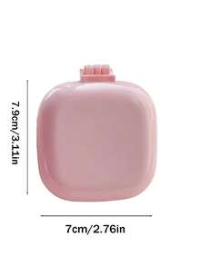 Macaron Color Series - Mini Foldable Air Cushion Comb With Built-In Mirror, Candy Color Portable Travel Comb, Cute 3D Bow Decoration Massage Comb, Anti-Static - Foldable Air Cushion Massage Brush, Suitable For Girls And Women Daily Outdoor, Travel, Vacation, Back To School, School Opening Gift, Party Holiday Small Gift - Multicolor - View 10