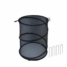 Pop-Up Plant Cover, Insect Barrier Net, Garden Plant Protection Cover, Mini Greenhouse Plant Protection Cage With Stand, Suitable For Outdoor Garden Plants - One Size Fits All - View 12