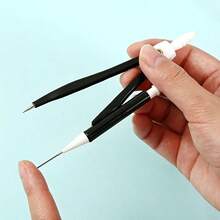 1 Set Geometric Compass, Transparent Plastic Drawing Tool Set, Suitable For School Exams And Art Projects, 1 Pair Compass, Compass, College Compass, Children's Compass, Math Compass, Drawing Compass, Stationery - Drawing Tools - View 3