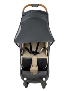 1 Universal Baby Stroller Sunshade Accessory, UV-Blocking Sunshade, Universal For Both Directions And Car Shading (Not Waterproof) - Black - View 3