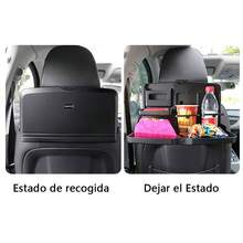 Foldable Car Seat Organizer With Cup Holder And Phone Holder, Multi-Functional Tray For Food, Drinks And Snacks, Suitable For Baby Travel - Multicolor - View 6