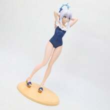 1pc Anime Character Uniform Style Beautiful Girl Figure, Perfect Gift For Anime Enthusiasts - Compatible With Anime Photography Background - Cute Pose, Exquisite Outfit And Vivid Expression - Handmade Anime Style Figure - Multicolor - View 5