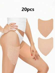 Invisible Anti-Chafing Thigh Band, Thigh Friction Protection Patch, Transparent Protective Pad, Suitable For Men And Women's Inner Thighs And Calves, Comfortable Protection - Multicolor - View 4