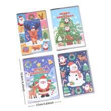 A7 Christmas Glue-Bound Notebook 62 Sheets Eye-Protection Color Student Mini Portable Waterproof Notepad Wholesale - Multicolor - View 3