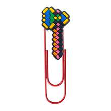 Minecraft 5pcs/10pcs Pixel Style U-Shaped Paper Clips, Bookmark Multi-Style Enderman Zombie Duck Animal Shaped Back To School Gift Page Clips[Random Different Styles] - Multicolor - View 3
