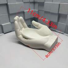 Palm-Shaped Organizer Tray With Expandable Palm Design For Sundries Storage - Multicolor - View 4