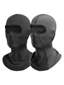 1-Piece / 2 Pieces Balaclava Cap Motorcycle Riding Face Mask, Warm Hood, Sunshade And Windproof, Suitable For Mountain Climbing And Outdoor Sports Mask - Multicolor - View 5