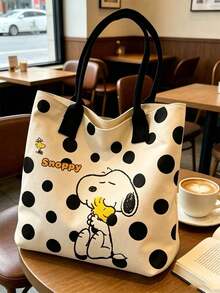 SNOOPY 1件防水化妝包，旅行化妝收納袋，返校/生日/節日禮物 - 查看 12