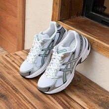 Asics Women Casual Athletic Shoes - White/Green - View 7