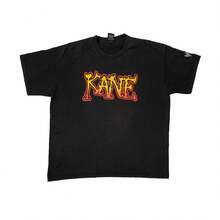 Vintage Kane WWEs T-Shirt Authentic World Wrestling Entertaiment WWFs Retro Faded Black Tee XXL - 款式 - 查看 1